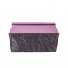 Mobili Rebecca® Storage Pouffe Seat Box Bench Purple Faux Leather Lined Padded