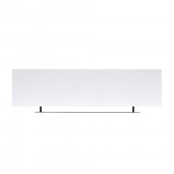 Mobili Rebecca 2 Pcs Wall Shelves Wooden Shelf White Modern Design 3.8x100x25