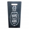 Portaombrelli decorativo grigio "Home Sweet Home" - Mobili Rebecca