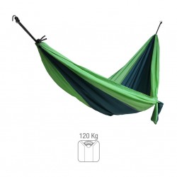 Green travel or garden hammock with bag - Mobili Rebecca