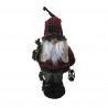 Rebecca Mobili Santa Claus Gnome Red Gray Polyester Plastic 53x23x13