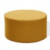 Pouf rond jaune pour le salon moderne - Mobili Rebecca