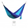 Single-seater nylon blue garden hammock - Mobili Rebecca