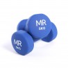 Rebecca Mobili Set Dumbbels Weights Blue Musclar Workout Gym Home 2 x 5 kg