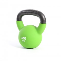 Rebecca Mobili Kettlebell Kugelhantel Neopren Grün Ausdauer Muskeltraining 8 kg