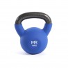 Rebecca Mobili Weight Kettlebell Cast Iron Blue Body Building Fitness Gym 14 kg