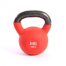 Rebecca Mobili Kettlebell Weight Cast Iron Red Strenght Toning Home Gym 16 kg