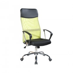 Rebecca Mobili Armchair Ergonomic Chair Black Green Workplace 113/123x57,5x58,5a da ufficio presidenziale traforata vari colori