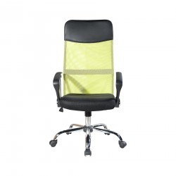 Rebecca Mobili Butaca Silla Ergonómica Negro Verde Oficina 113/123x57,5x58,5