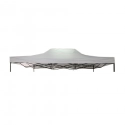 Rebecca Mobili Gazebo Vervanging Paviljoen vervangend dak wit polyester voor 3x4,5 Gazebo