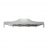 Rebecca Mobili Gazebo Vervanging Paviljoen vervangend dak wit polyester voor 3x4,5 Gazebo