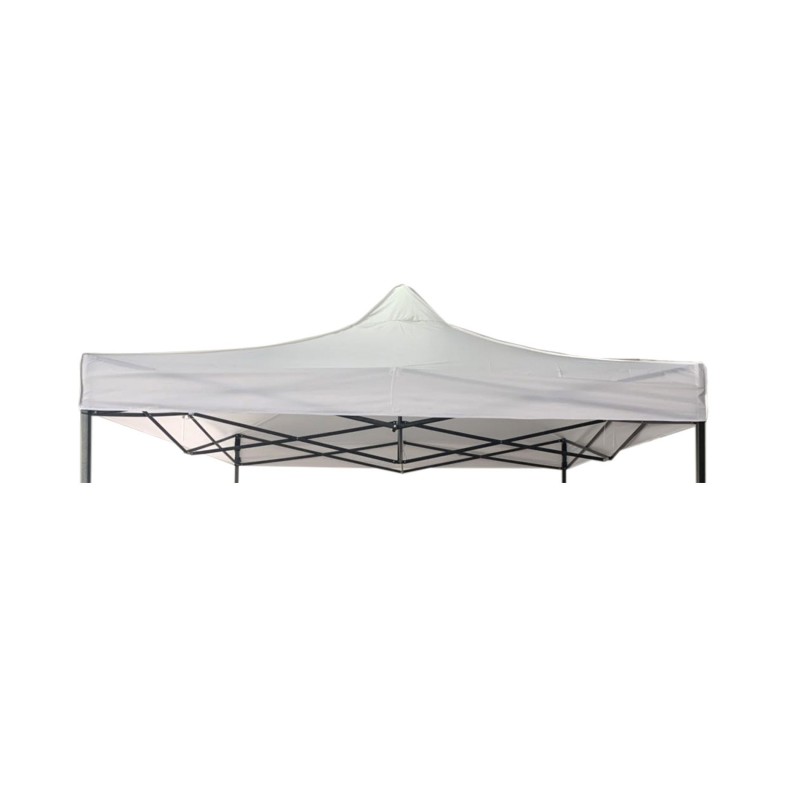 Rebecca Mobili Vervangende Hoes Voor Tuinhuisje Vervanging Voor Tent Wit 800D Oxford Polyester Waterdicht 3x3