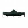 Rebecca Mobili Replacement Cover for Gazebo Green Polyester Oxford 800D Anti UV 3x3