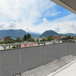 Rebecca Mobili Brise-Vue de Balcon Polyéthylène Gris Pare Soleil  0,9x5