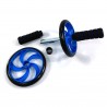 Rebecca Mobili AB Rol roller Buikspieren Pvc Dubbele Wielen Buikspieren Yoga Pilates Thuis Fitness