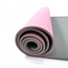 Rebecca Mobili Tapis Yoga Tapis Salle De Sport Tpe Rose Gris 0,6x183x61