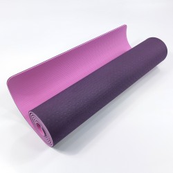 Rebecca Mobili Esterilla de Yoga Tpe Rosa Violeta 0.6x183x61