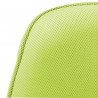 Rebecca Mobili Fauteuil de méditation Chaise de yoga Rembourrée Pliable en Tissu Vert