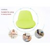 Rebecca Mobili Meditation Chair Upholstered Fabric Folding Yoga Chair Green