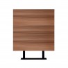 Rebecca Mobili Set 2 Mensole da Parete Ripiani Muro 25x25 in MDF Legno chiaro Design Moderne