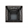 Rebecca Mobili Set of 3 Black Metal Lanterns Moroccan Candleholders for Interior and Exterior