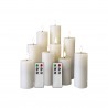 Rebecca Mobili Set 9 Candele Elettriche Bianche Senza Fiamma Luce Led con Telecomando