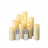 Rebecca Mobili Set 9 Candele Elettriche Led Avorio Senza Fiamma Luce Calda con Telecomando