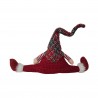 Rebecca Mobili Red Fabric Under Door Bumpers Christmas Decoration