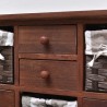 Credenza country in legno con 4 cassetti e 5 cestini - Mobili Rebecca