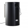 Rebecca Mobili Chimenea eléctrica LED Efecto Llama 3D Ajustable 1000W 2000W Negro