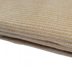 Cortina a vela de exterior cuadrada 5 x 5 beige - Mobili Rebecca