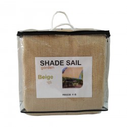 Square 5 x 5 square beige outdoor shade - Mobili Rebecca