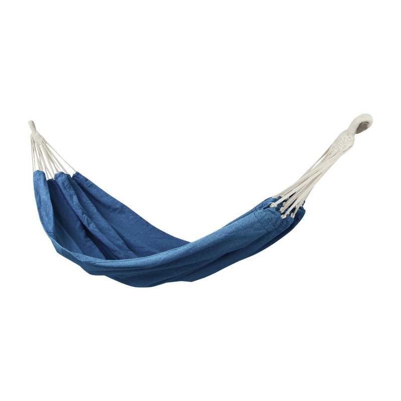 Rebecca Mobili Garden Hammock Camping Blue 2 Person Polyester with Case 200 kg