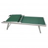 Rebecca Mobili Sunlounger Sea Green Aluminium Folding Professional Garden