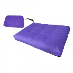 Rebecca Mobili Housse pour coussin de palette 80x120 cm Violet de Jardin