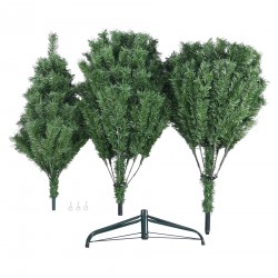 Rebecca Mobili Arbre de Noël 180 cm épais sapin artificiel vert avec 800 branches réalistes