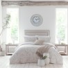 Rebecca Mobili Large Wall Clock Shabby Clocks Mdf White for Kitchen Living Room