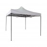 3 x 3 white gazebo adjustable in height and with weights - Mobili Rebecca