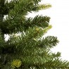 Rebecca Mobili Künstlicher Weihnachtsbaum Kleine grüne Tanne 60 cm mit 80 Zweigen Yuta Sockel