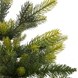 Rebecca Mobili Arbre de Noël artificiel Petit Sapin Vert 60 cm avec 80 Branches Base Yuta