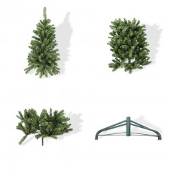 Rebecca Mobili Realistische Groene Fir Kunstkerstboom met 645 Takken 180 cm