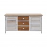 Mueble auxiliar estilo country con 2 puertas y 3 cajones - Mobili Rebecca