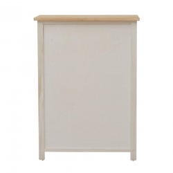 Armoire shabby romantique avec 2 portes et 2 tiroirs - Mobili Rebecca