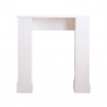 Mobili Rebecca Mantelpiece Fire Surround White Country Fireplace MDF 92x93x22,5