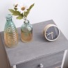 Mobili Rebecca Chest of Drawers Bedside Table Gray 4 Drawers Shabby 71x35x25