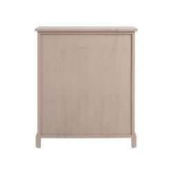 Rebecca Mobili Comoda 2 Cajones 2 Puertas Madera Beige 70x60x30