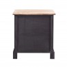 Rebecca Mobili Cajonera Mesa de noche Marron Madera 2 Cajones 45x42x29