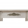 Finto camino shabby grigio, cornice decorativa - Mobili Rebecca®