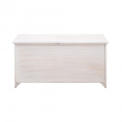 Credenza bassa in stile vintage bianca e grigia - Mobili Rebecca