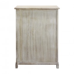 Rebecca Mobili Chest of Drawers 8 Drawers Wood Beige White Entrance 80,5x53,5x25